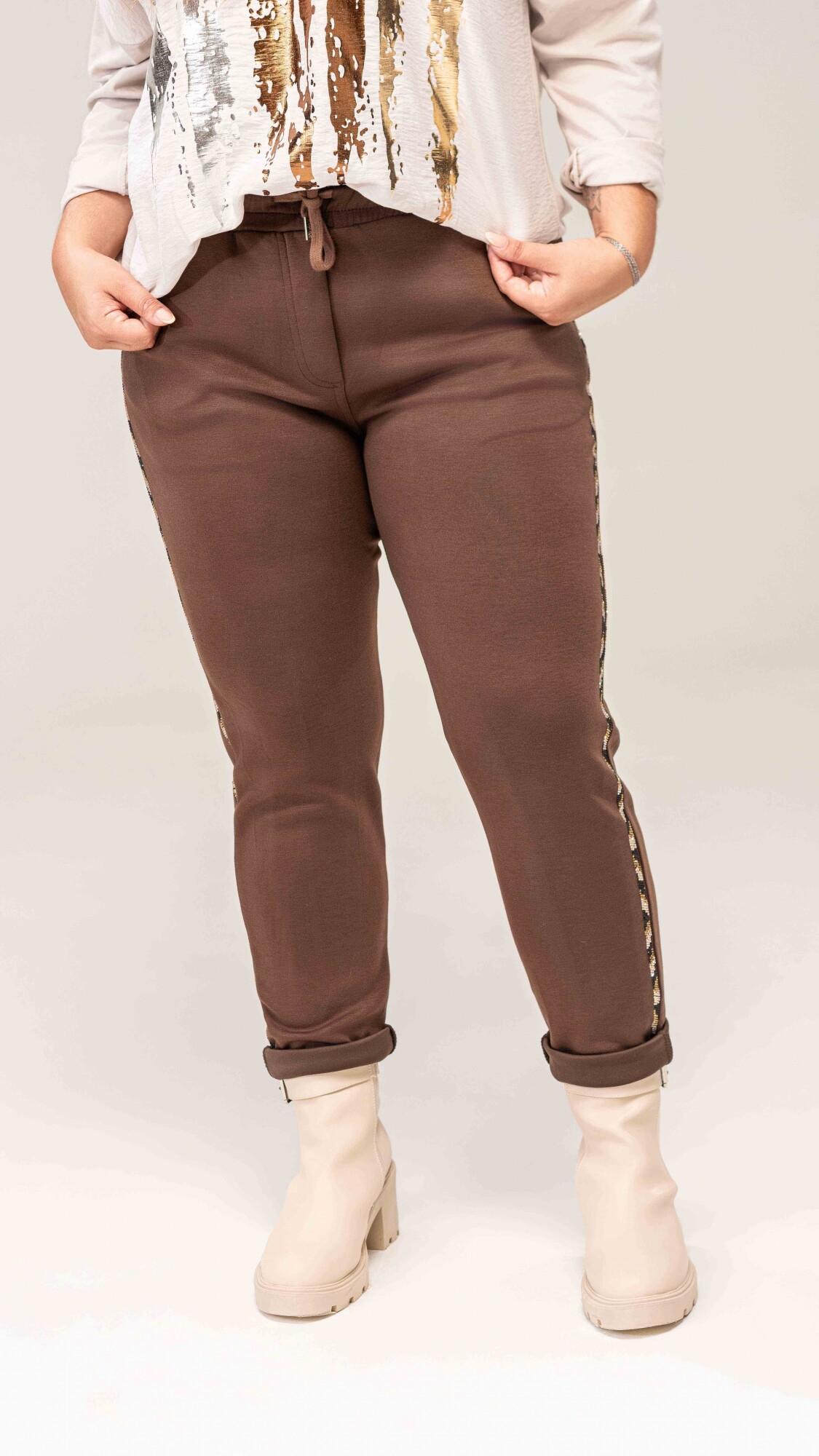 Pantalón Vicenza chocolate