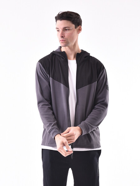 CAMPERA FEDERER GRIS OSCURO