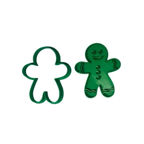 Cortante 3D Muñeco de Jengibre Cortante 3D Muñeco de Jengibre