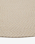 Alfombra ovalada beige Rodhe 100% PET 160 x 230 cm Alfombra ovalada beige Rodhe 100% PET 160 x 230 cm