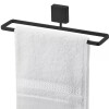 TOALLERO DE BAÑO NEGRO MATE Toallero De Baño Negro Mate