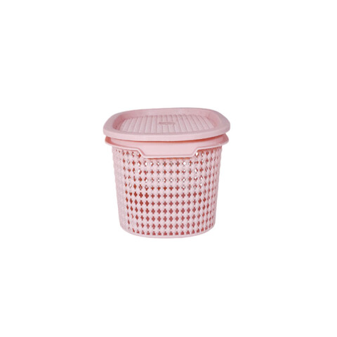 OUTLET Canasto Organizador c/tapa 25.7x19x12cm Outlet Canasto Organizador C/tapa 25.7x19x12cm