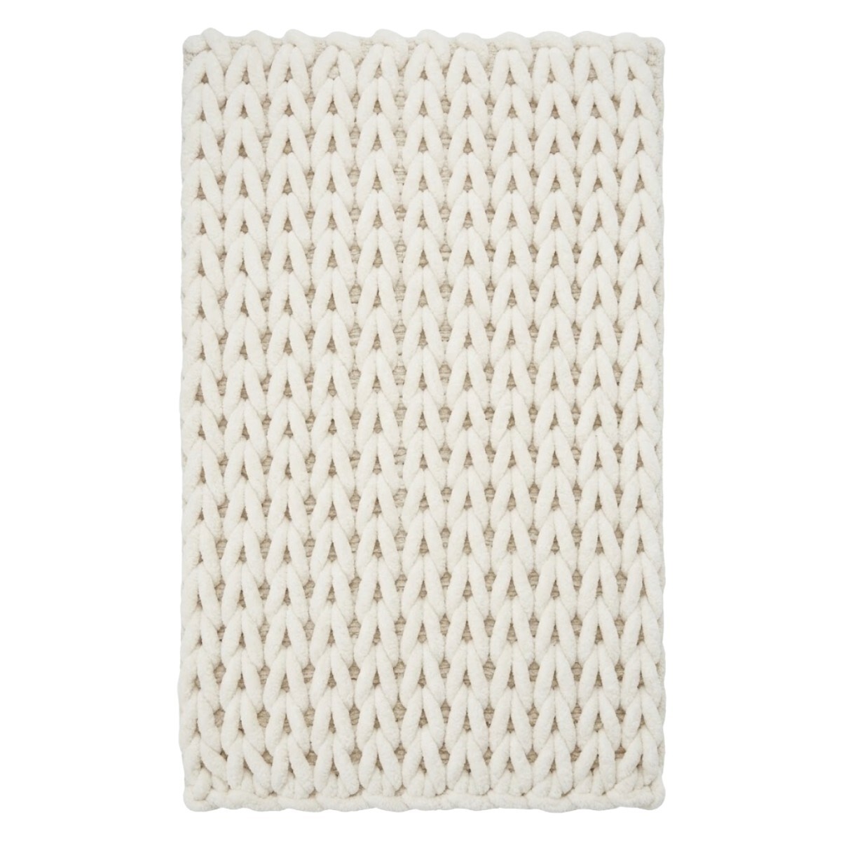 ALFOMBRA BLANCA P/BAÑO 50X80CM 