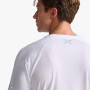 Polo Running Aero Tee Hombre White/silver Reflective