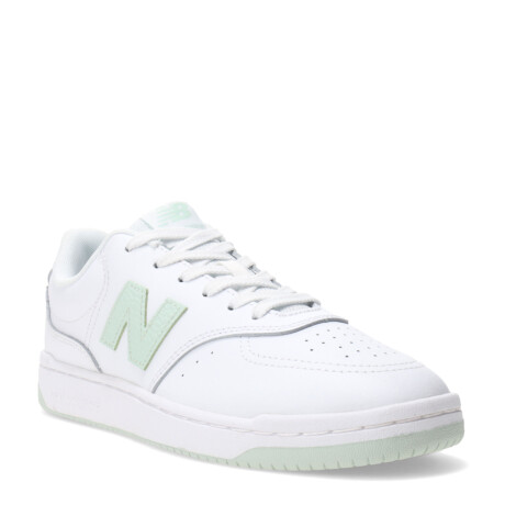 Championes de Mujer New Balance Life Style Blanco - Verde - Verde Agua