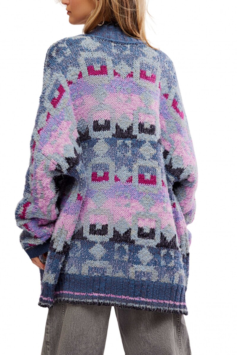 CARDIGAN BLUEBELL Azul