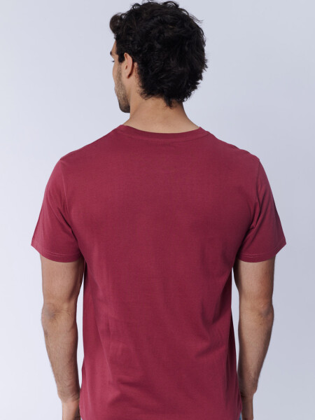 Remera Iron Man Bordo