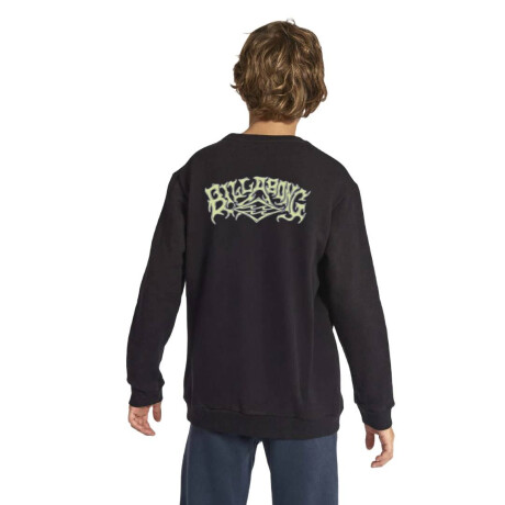 Buzo Billabong Alternative Crew Niño Negro
