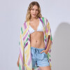 Kimono Lineas MULTI/VIOLETA