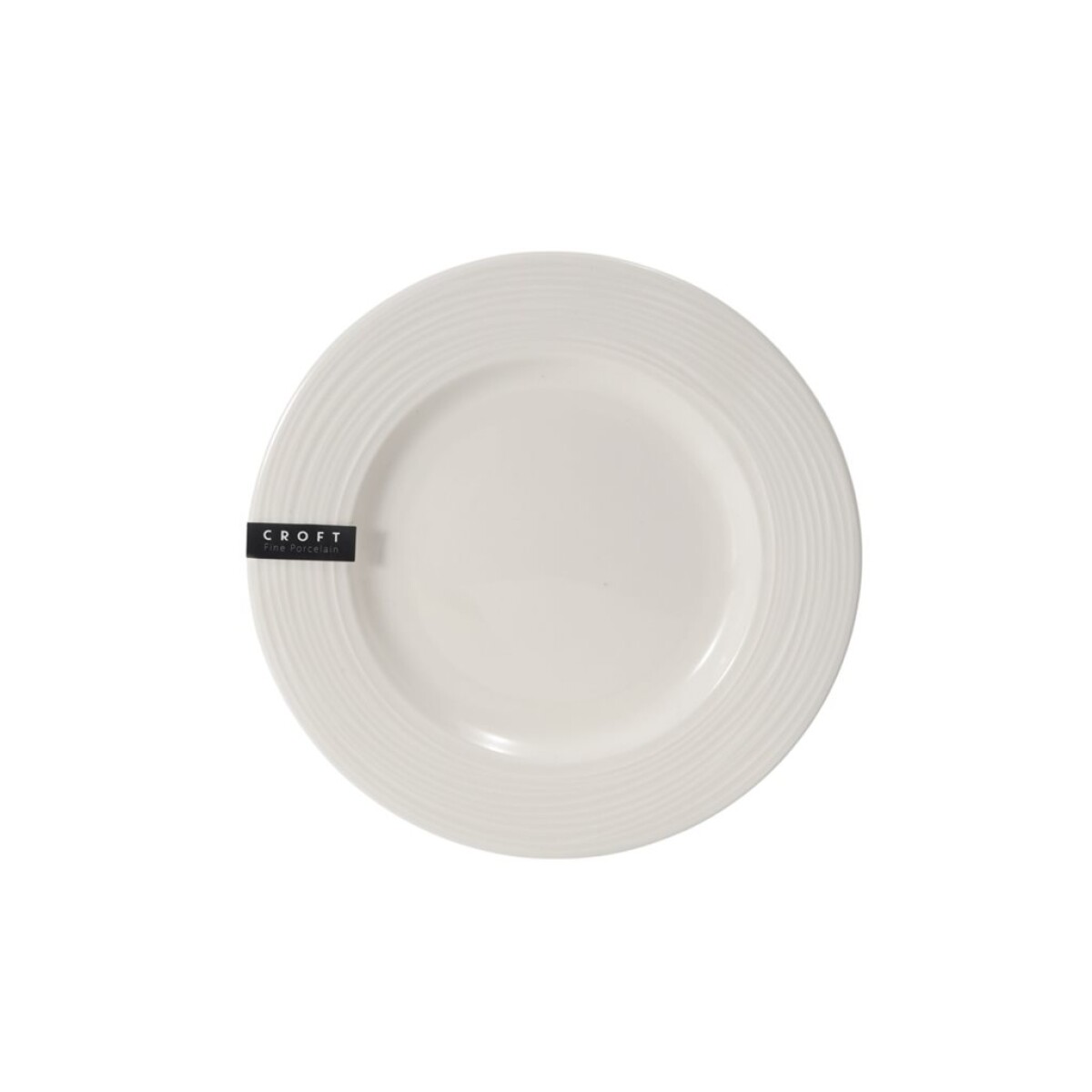 PLATO DE POSTRE PORCELANA D20.5CM CROFT 