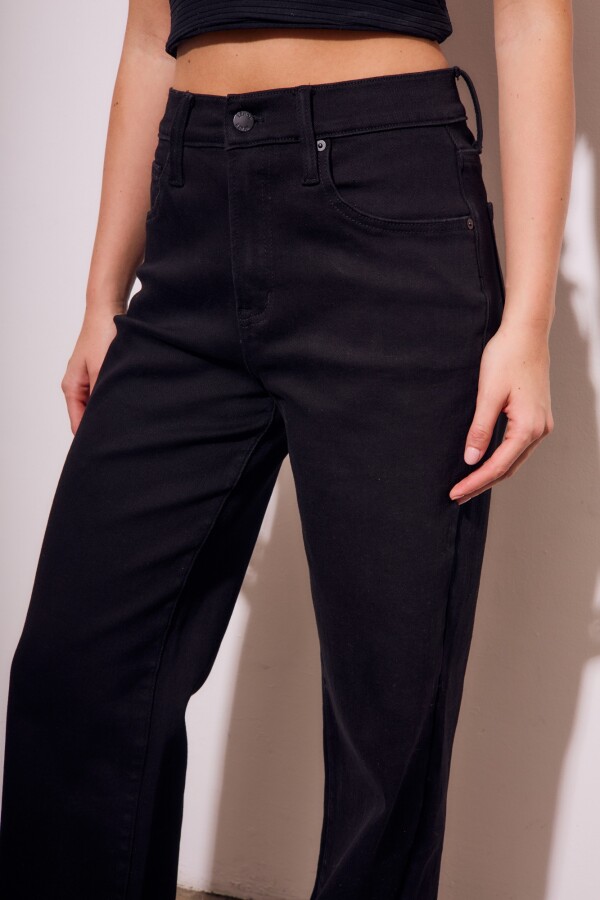Jean Wide Leg Negro