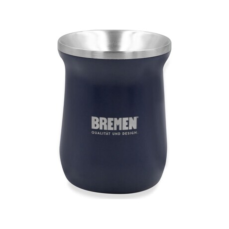 Mate Bremen 300 ml Acero Inoxidable Doble Pared Azul Mate Bremen 300 ml Acero Inoxidable Doble Pared Azul