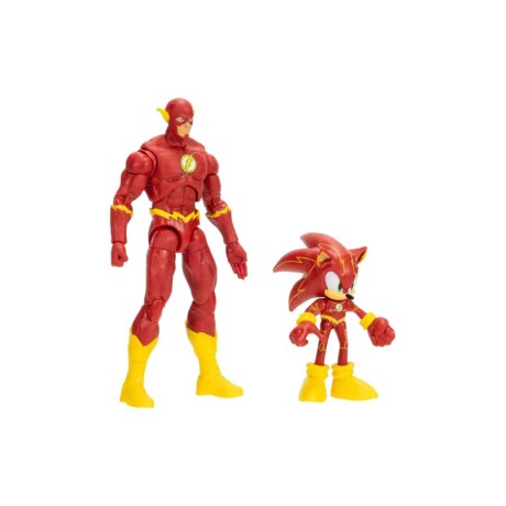 Figura DC x Sonic The Hedgehog - The Flash & Sonic Figura DC x Sonic The Hedgehog - The Flash & Sonic