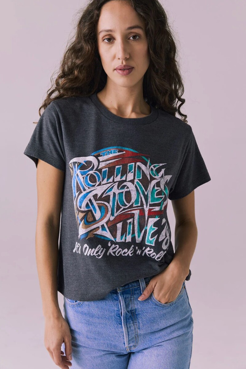 CAMISETA ROLLING Gris