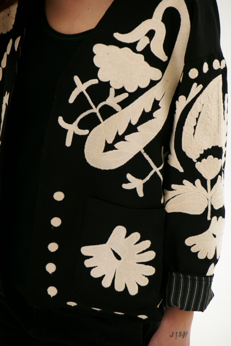 CHAQUETA ANFORA NEGRA