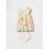 IE VNECK RUFFLE DRESS SP MULTI FLORAL SP25