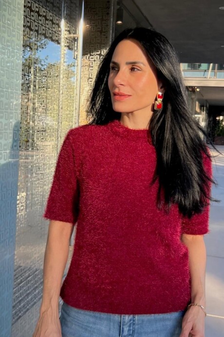 Buzo Roberta manga corta Bordeaux