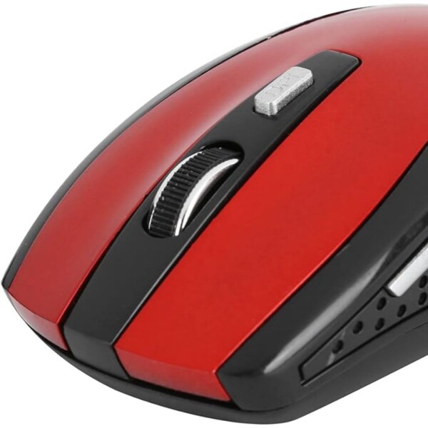Mouse Inalambrico Goldtech Dpi Usb Ergonomico Portatil Atrix Variante Color Rojo