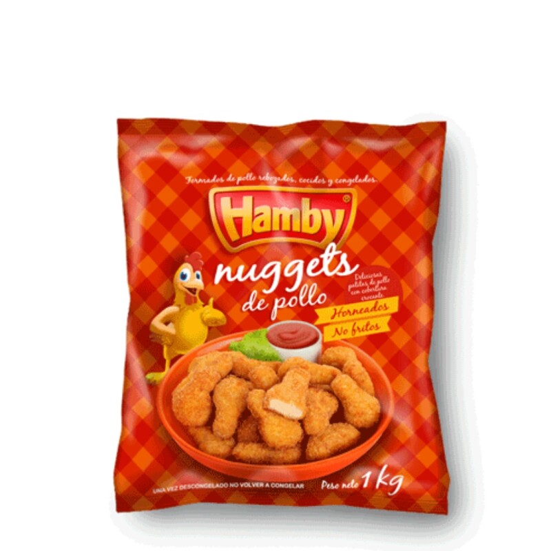 NUGGETS POLLO 1KG HAMBY NUGGETS POLLO 1KG HAMBY