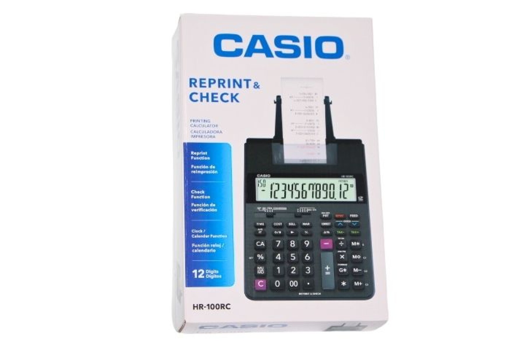 MAQUINA CALCULADORA. CASIO HR100 