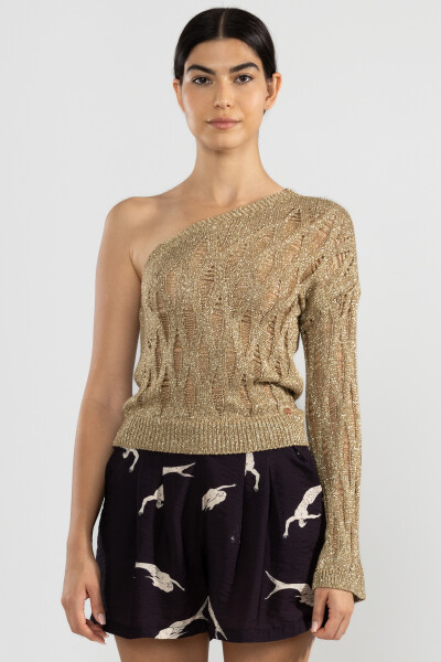 LARA KNIT TOP Dorado