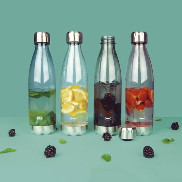 BOTELLA MODERN TAPA ACERO 700 CC. MULTICOLOR