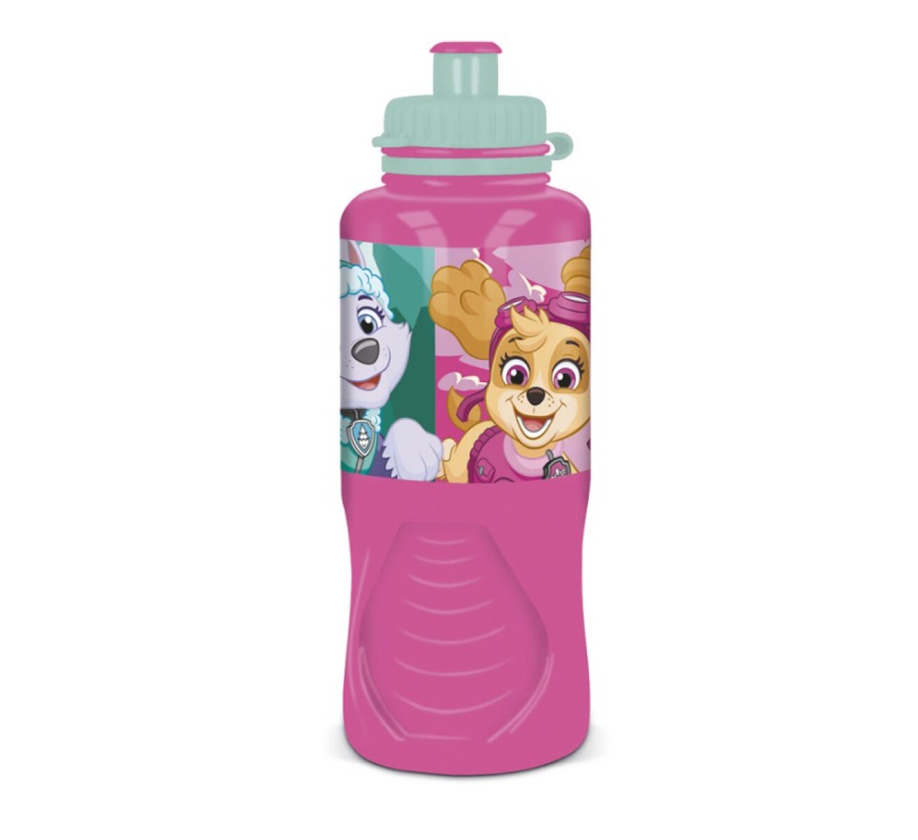 BOTELLA ROSADO PAW PATROL ROSADO Y VERDE 
