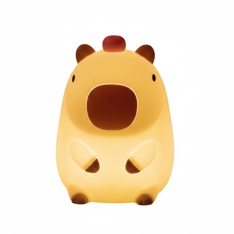 VELADORA DE CAPIBARA SILICONA • 14cm VELADORA DE CAPIBARA SILICONA • 14cm