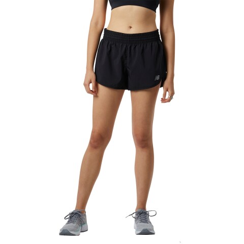 Short New Balance de dama 2.5 Inch - WS23230BK BLACK