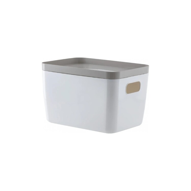CAJA ORGANIZADORA IDEALLE CLASSIC 41X32X17CM Blanco