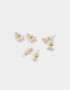Aros Sets Con strass Set De Aros Con Strass - Dorado