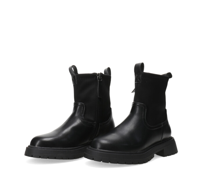 Bota SITKA con simil cuero elastizado Black