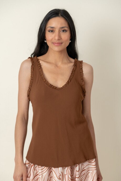 BLUSA GENTIANA Bronce