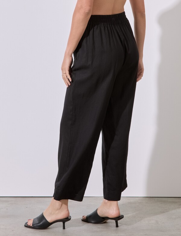 Pantalon Lino NEGRO