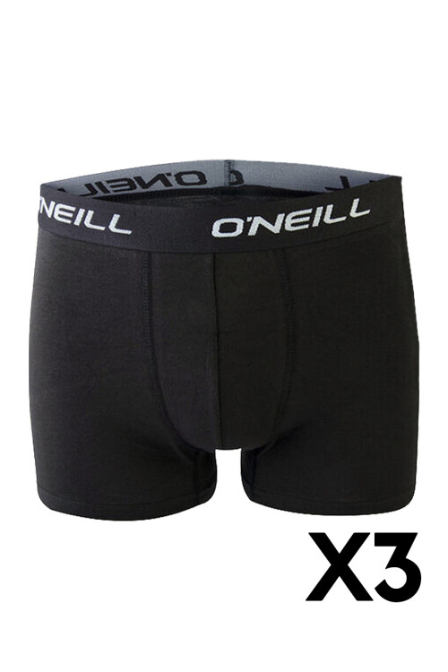 Boxers O'Neill Pack 3 Unidades Black Boxers O'Neill Pack 3 Unidades Black