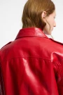 CHAQUETA BIKER Rojo