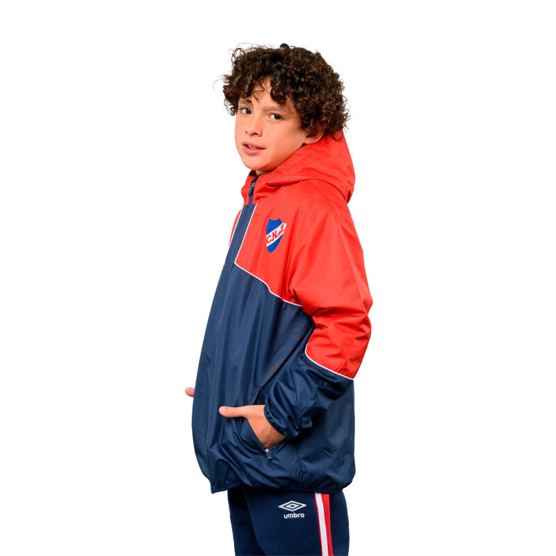 Campera de Niño Umbro Nacional De Lluvia Drift Rojo - Azul