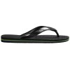Ojotas Havaianas Brasil Logo Negro