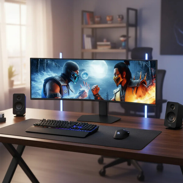 Monitor Samsung Odyssey G9 49` Curvo 144hz Hdmi Dp Led MONITOR SAMSUNG ODYSSEY G9 49" CURVO 144