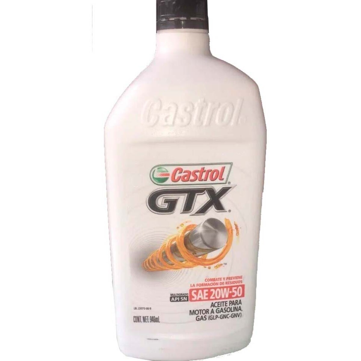 Aceite Castrol Gtx Sae 20w-50 946ml(Envase Nuevo) 
