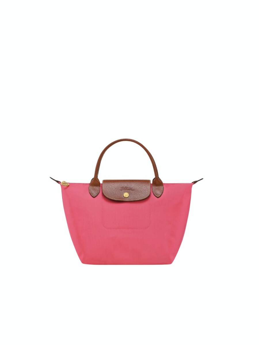 Longchamp -Cartera Longchamp plegable de nylon con cierre y asa corta, Le pliage S 