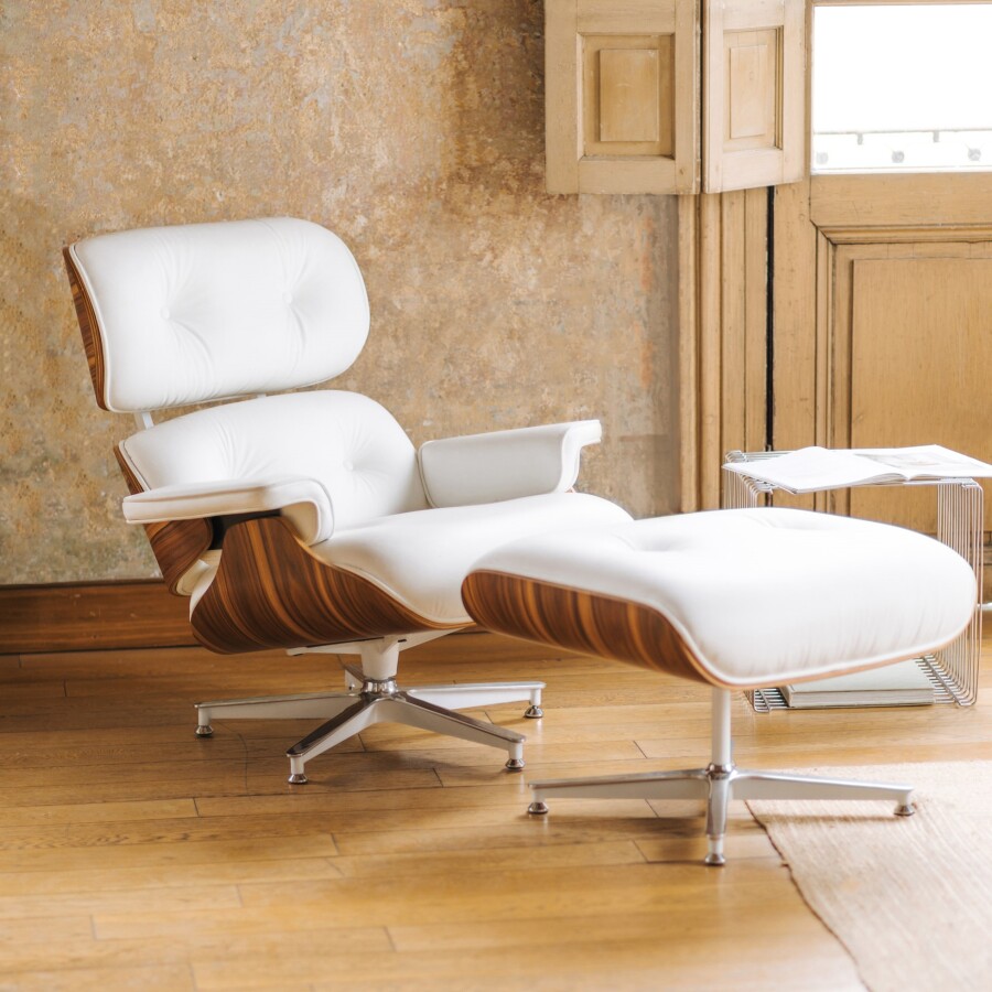 Butaca Eames Lounge White (E*) Butaca Eames Lounge White (E*)