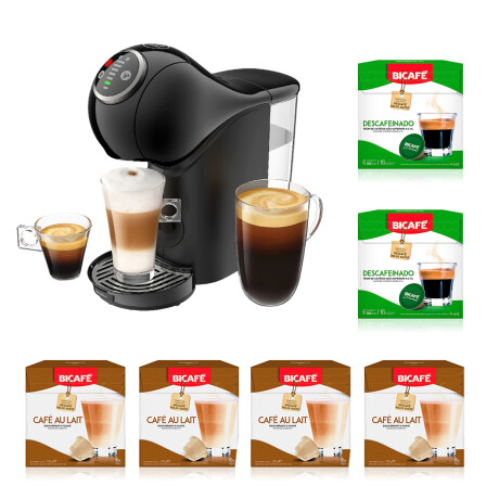 Combo Cafetera Dolce Gusto Genio S Plus + 96 Cápsulas Bicafé 001