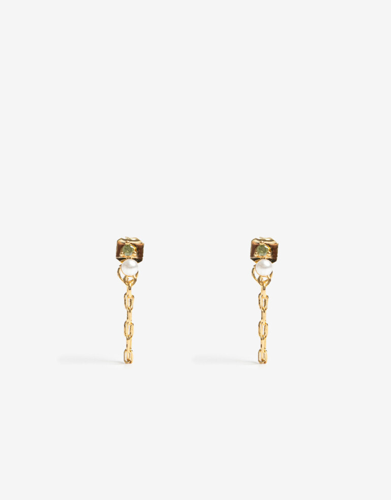 Aros Sets Cubic zirconia Set De Aros Con Cubic Zirconia - Dorado