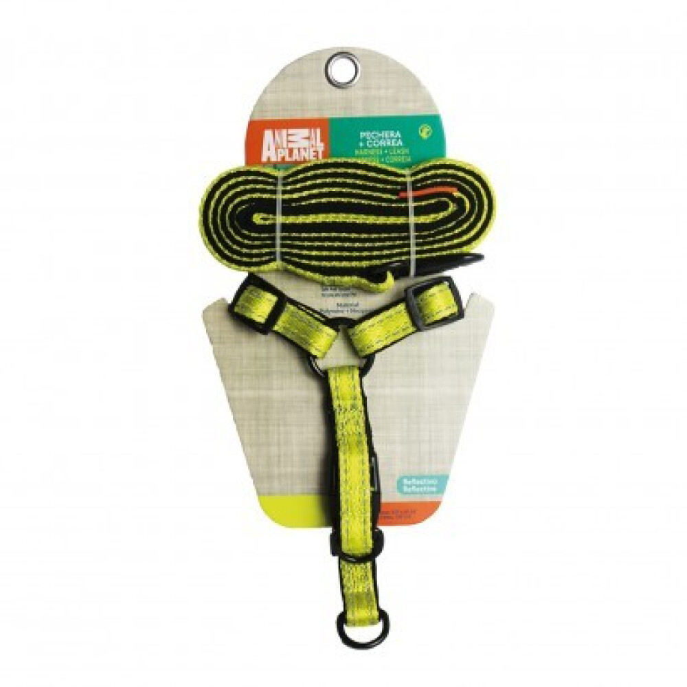 ARNÉS+ CORREA AZUL ROSA O AMARILLO M ARNÉS+ CORREA AZUL ROSA O AMARILLO M