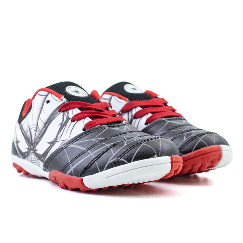 Championes Marvel Fútbol 5 Spiderman de Niños - SPICFW24011 Negro-gris