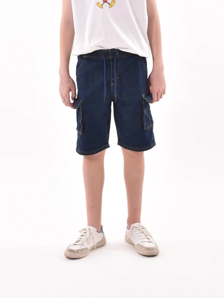 SHORT PIERO AZUL OSCURO