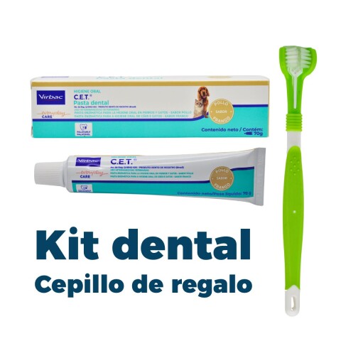 PASTA DENTAL VIRBAC PARA PERROS Y GATOS KIT CON CEPILLO DE REGALO PASTA DENTAL VIRBAC PARA PERROS Y GATOS KIT CON CEPILLO DE REGALO