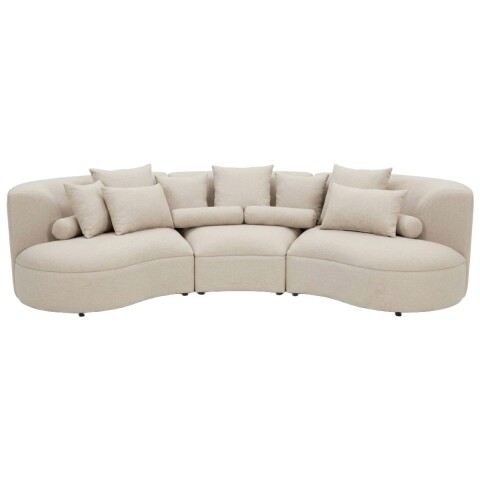 SOFA MOON 3 PUESTOS 305530 BEIGE 3PZS CD Unica