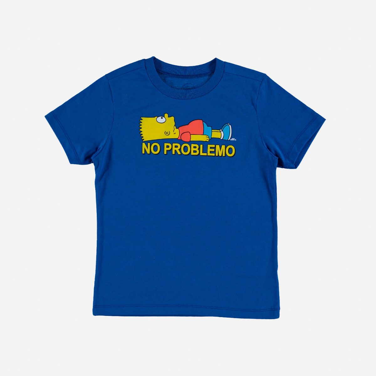 Camiseta niño Simpsons - AZUL FRANCIA 